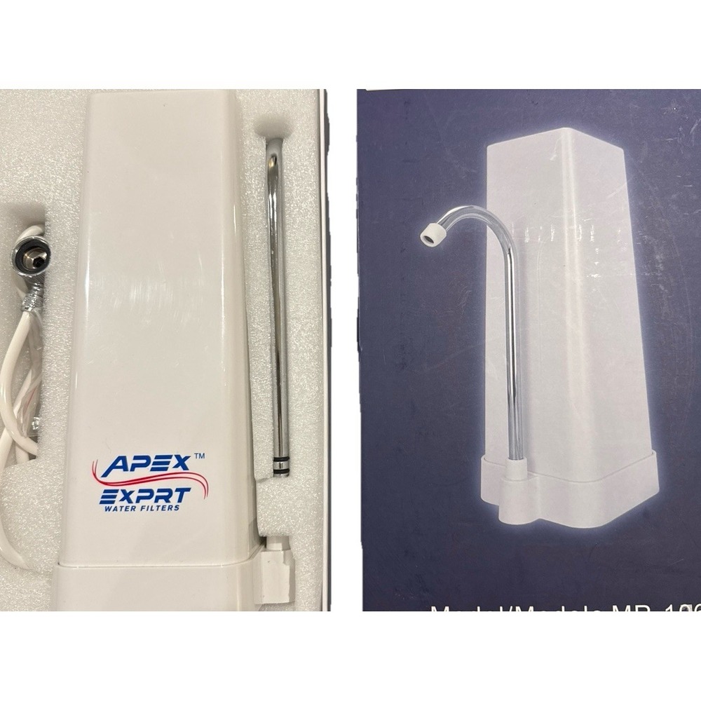 Apex MR-1060 Countertop Water Filter Alkaline System Open Box Complete